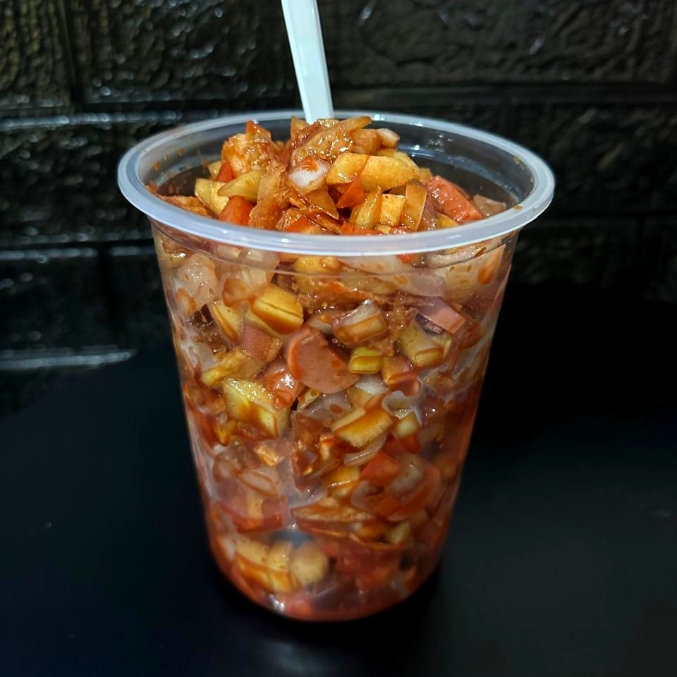 Papas Locas con Salchicha