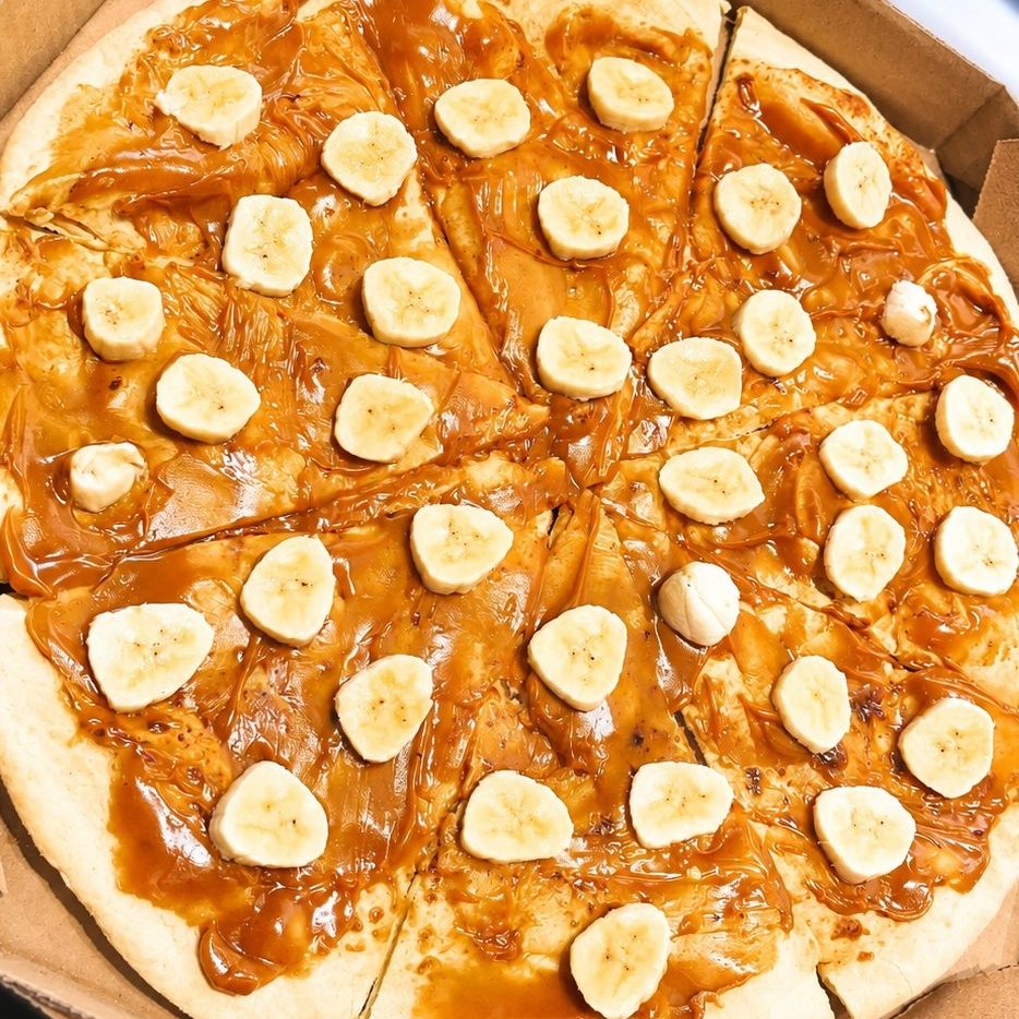 Doce de leite e banana