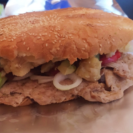 TORTAS CHICA de BISTEC de PIERNA de PUERCO