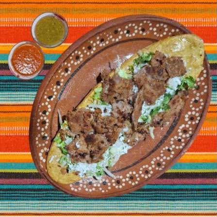 Huarache de Milanesa