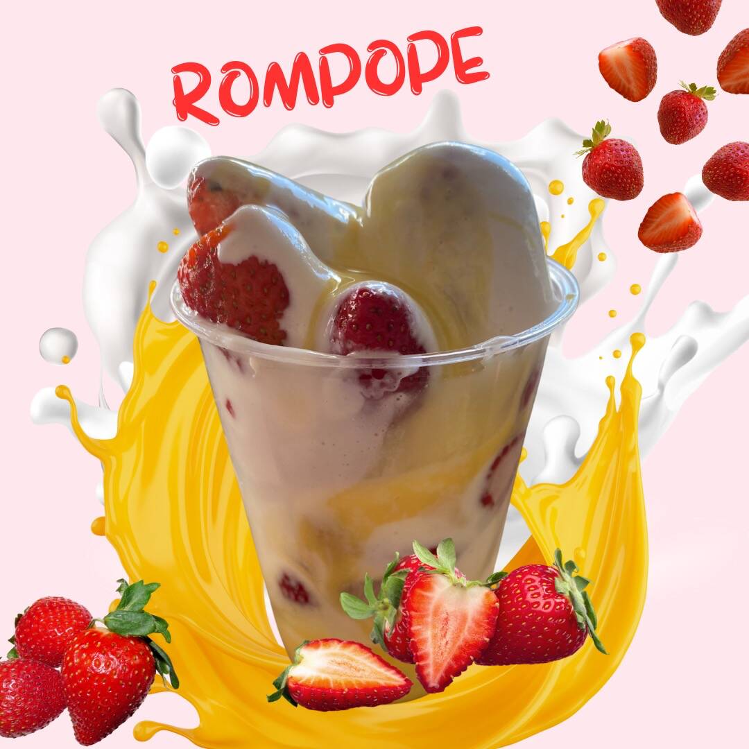 Fresas con Rompope