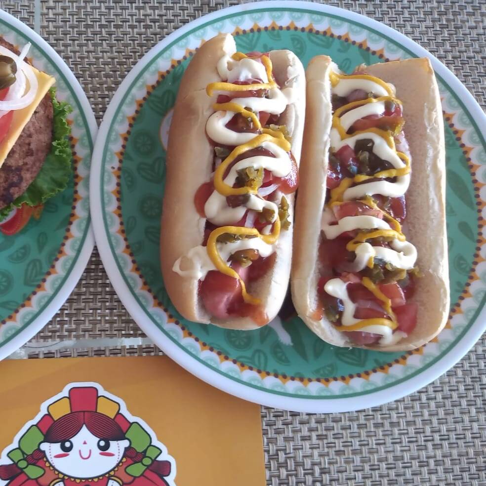 2 HOT DOGS CON PAPAS
