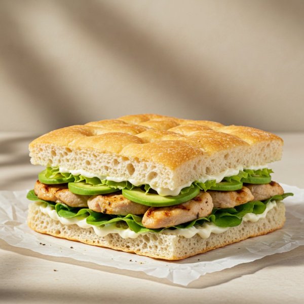 Sándwich Pollo & Aguacate