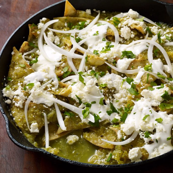 Chilaquiles Verdes Solos