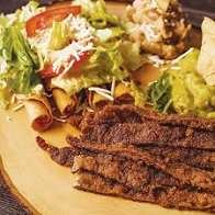 Flautas con milanesa