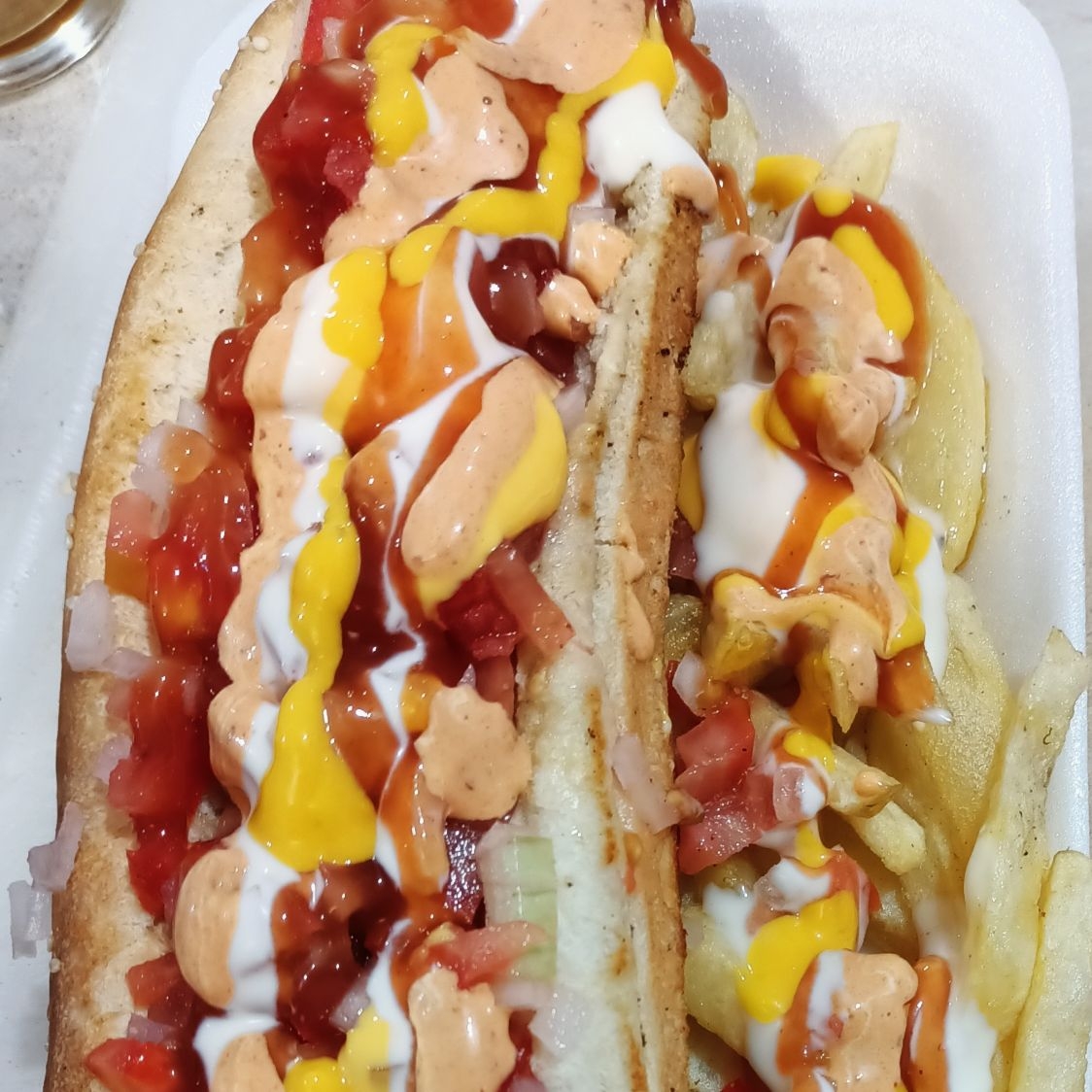 6 HOT DOG + 2 REFRESCOS
