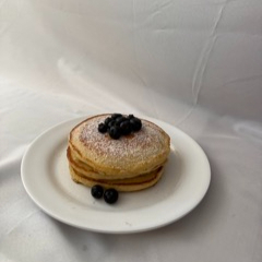 Hot Cakes con Blueberry