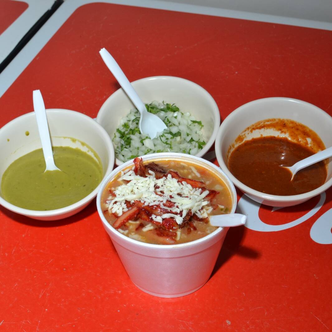 Frijoles con Trompo
