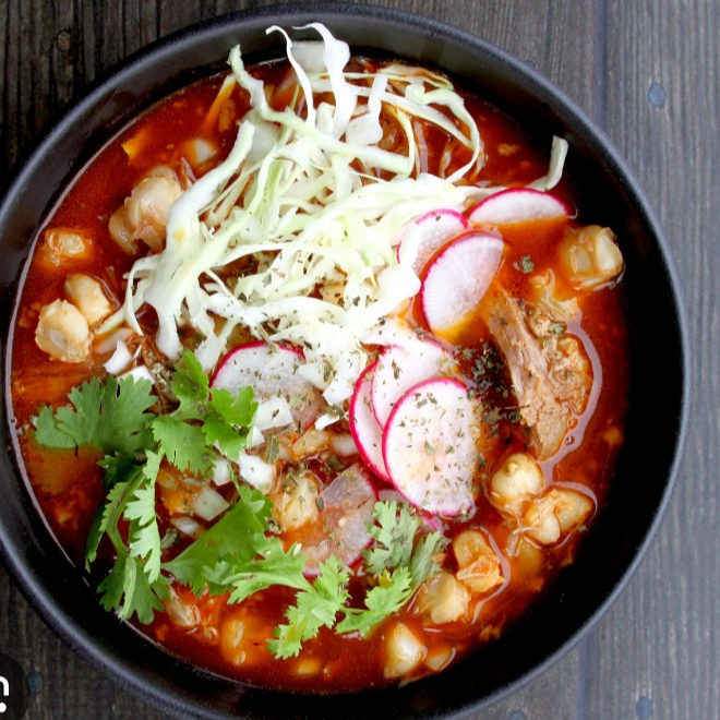 Pozole 1 L Puerco (rojo)