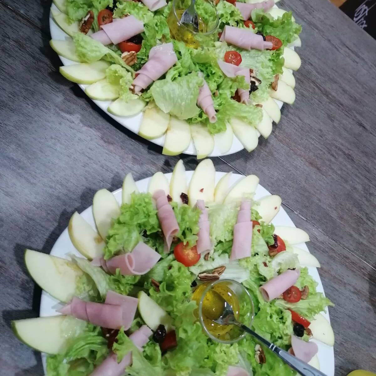 Ensalada con queso