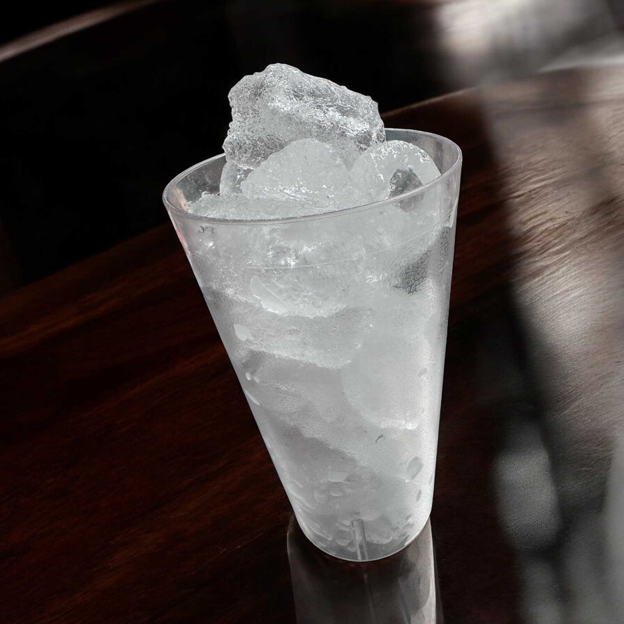 Vaso con hielo chico