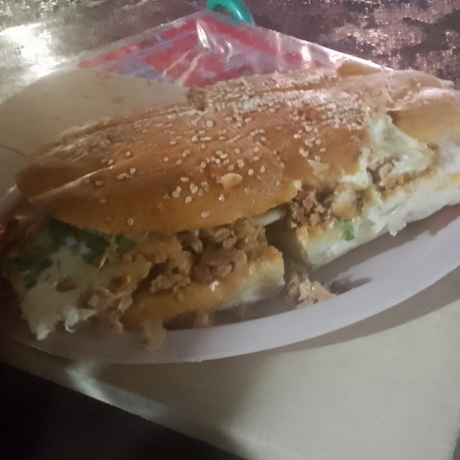 Torta de SIRLOIN ASADO QUESO MANCHEGO OAXACA