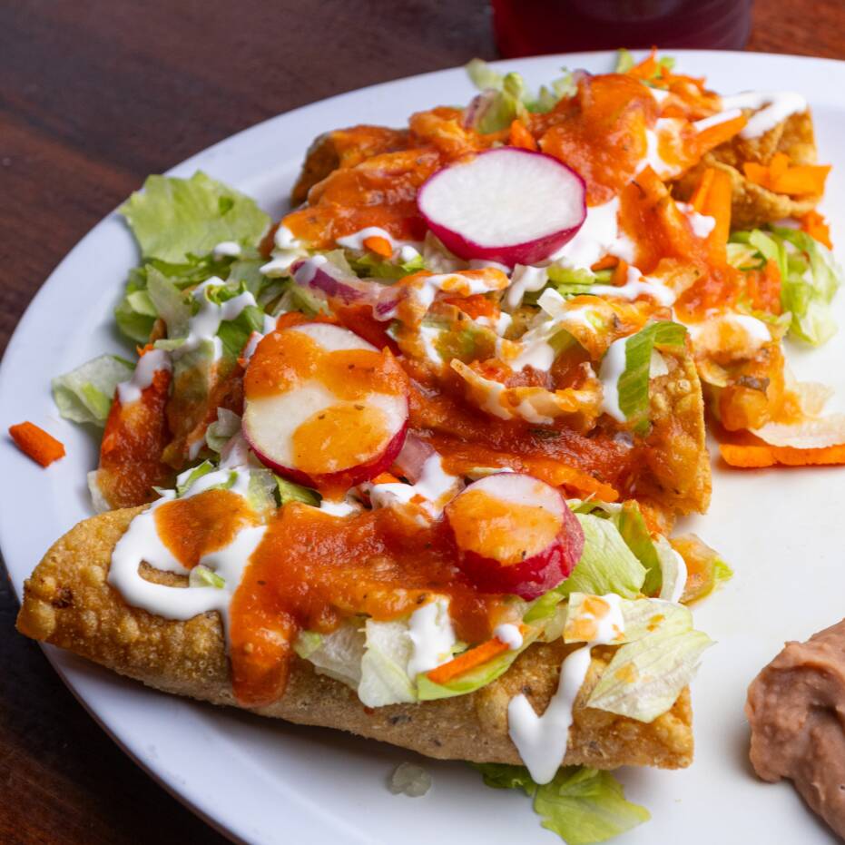 Taco Dorado de Papa