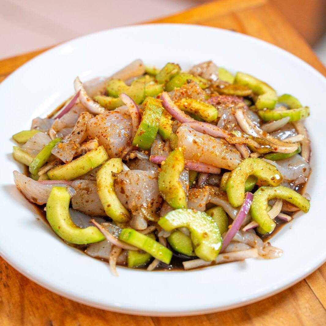 Aguachile de robalo