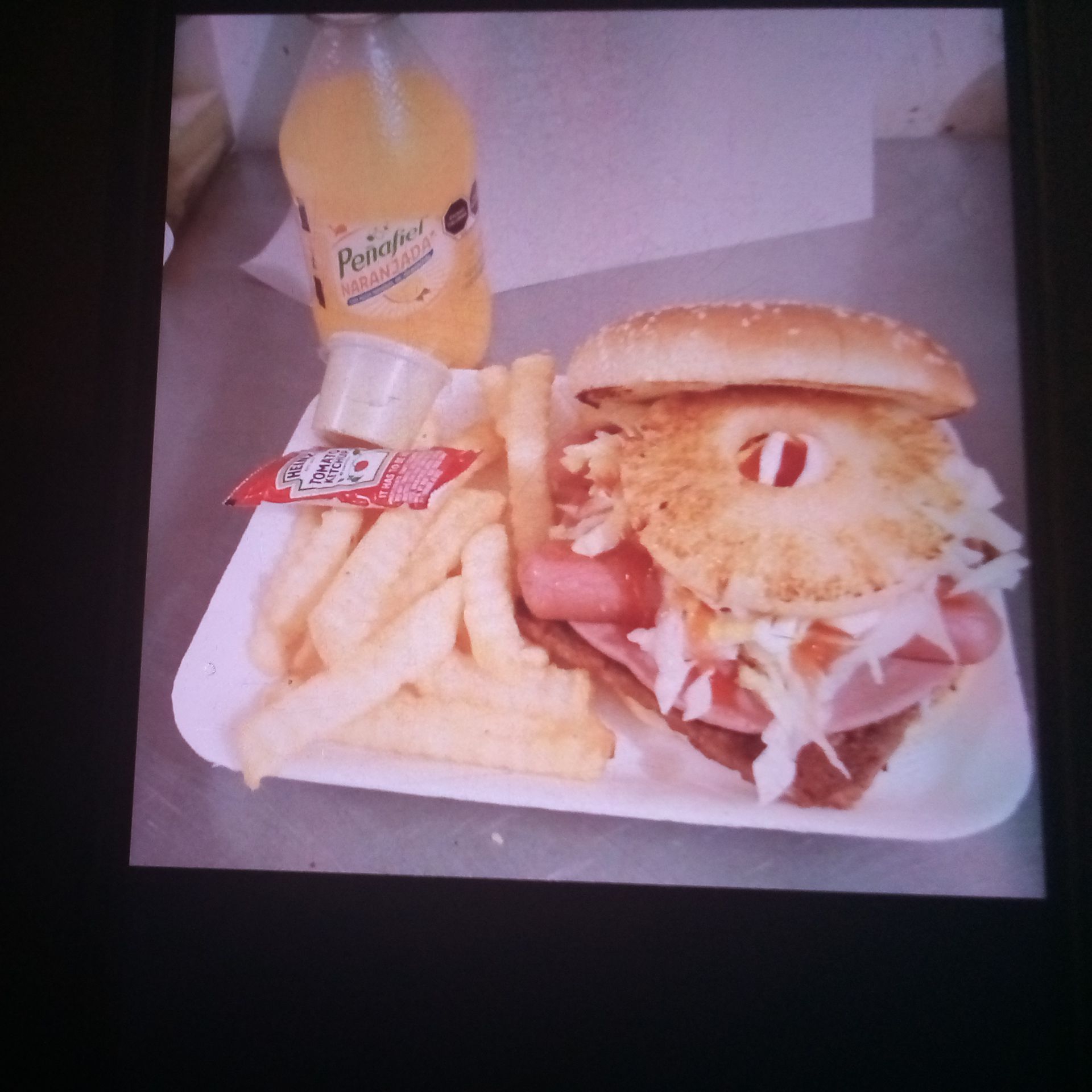 COMBO DE HAMBURGUESA HAWIANA