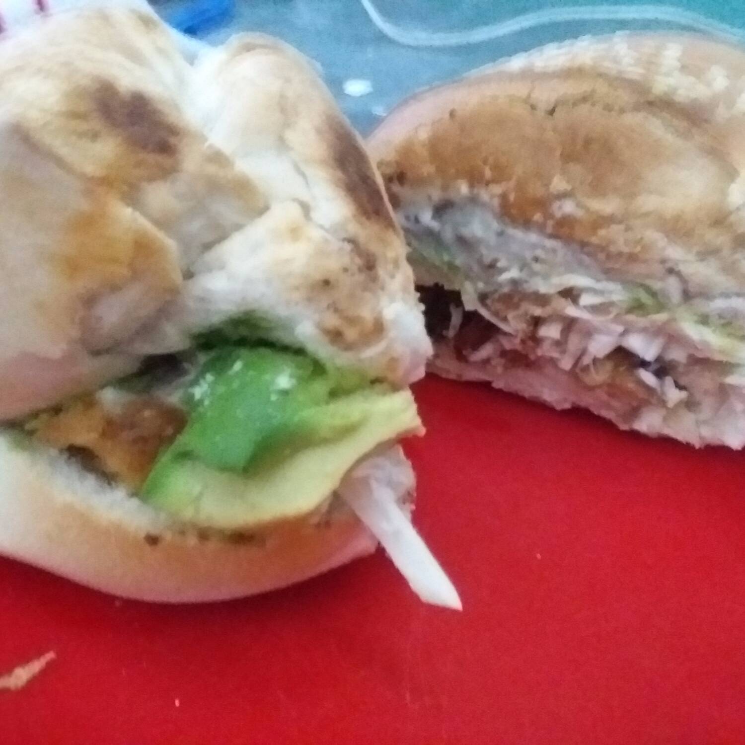Torta de Pechuga de Pollo a la Plancha