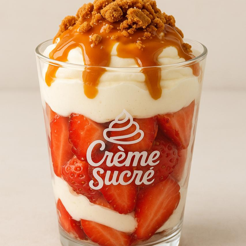 Fresas Lotus Caramel Cream