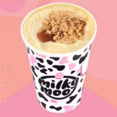 Paçoquita, brigadeiro feito com aquele leite em pó famoso e calda de banana