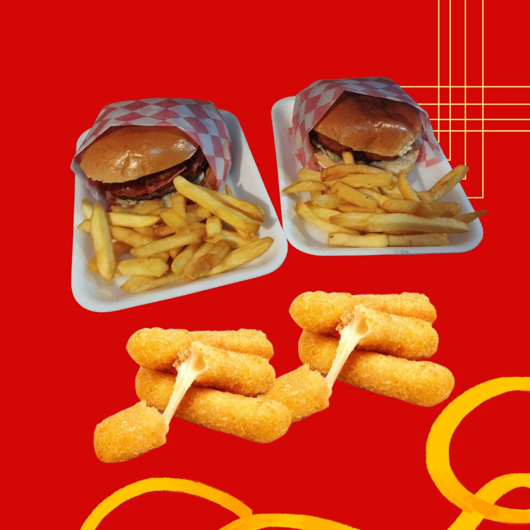 Combo Duo res dedos queso (agosto)