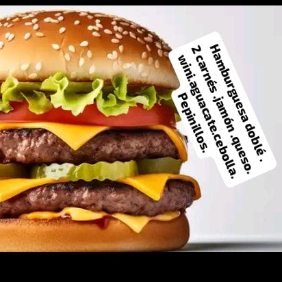 Hamburguesa Doble