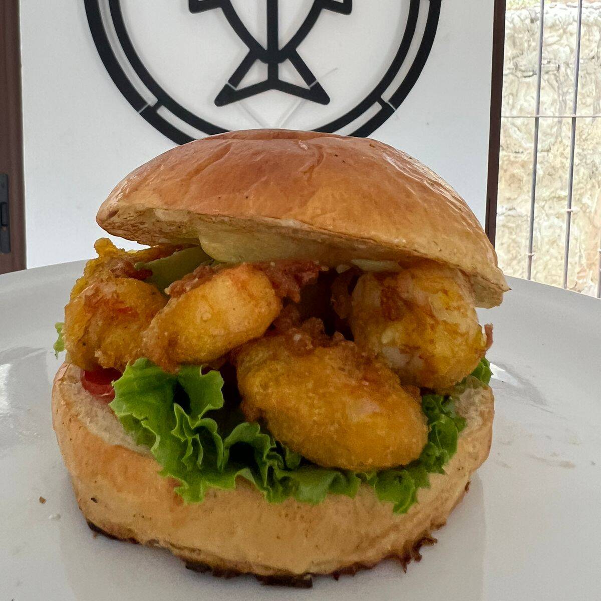 Hamburguesa de Camarón