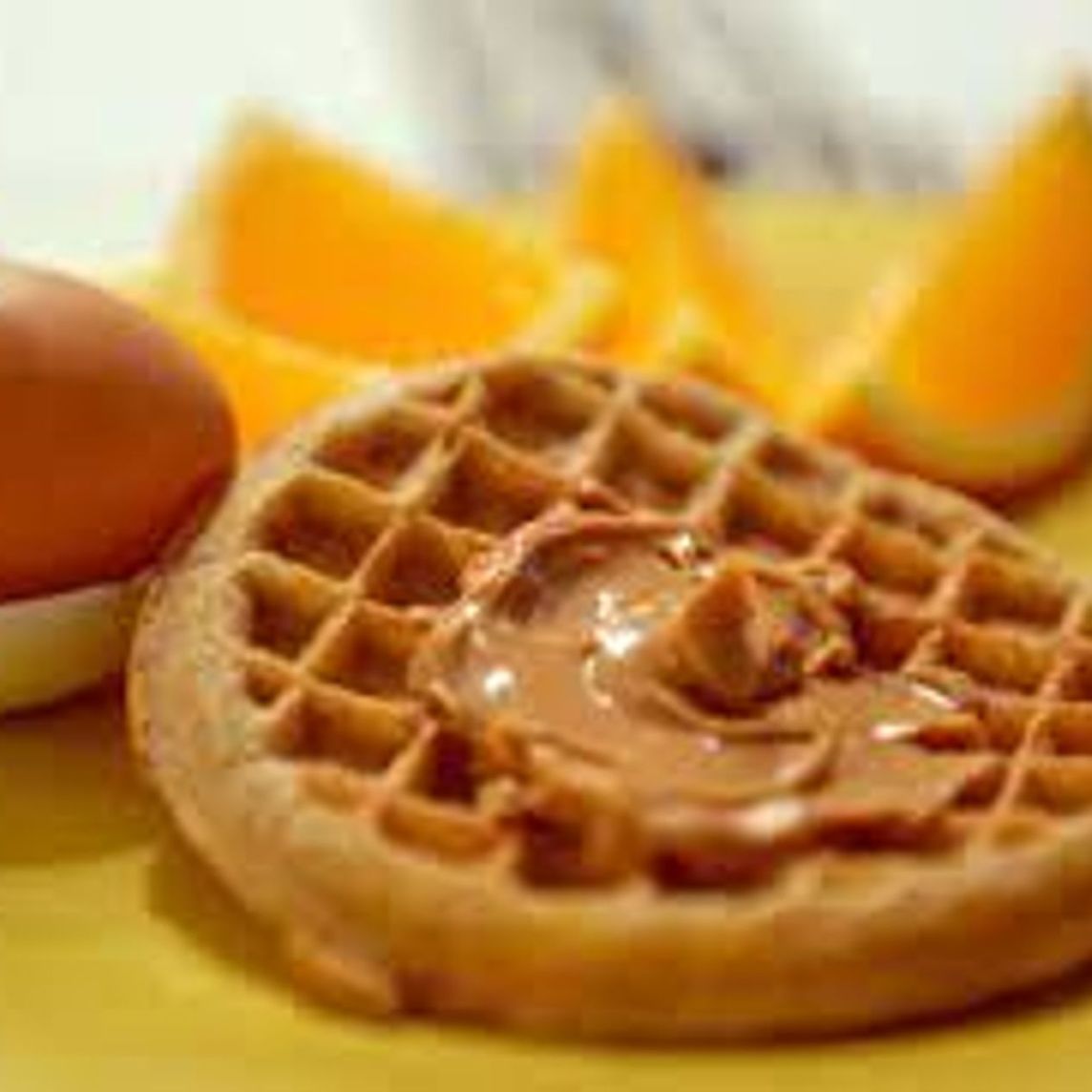 Waffle con Crema de Cacahuate W_C