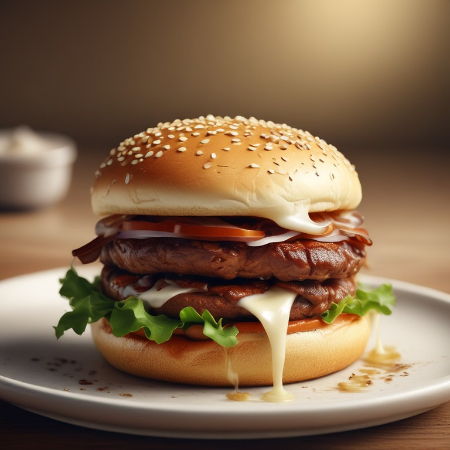 Hamburguesa Doble Carne