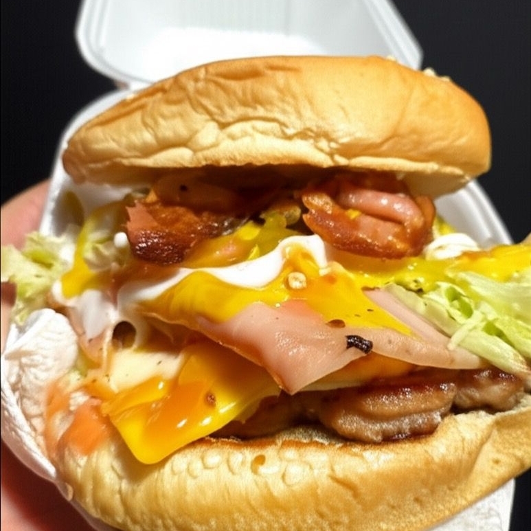Hamburguesa Hawaiana