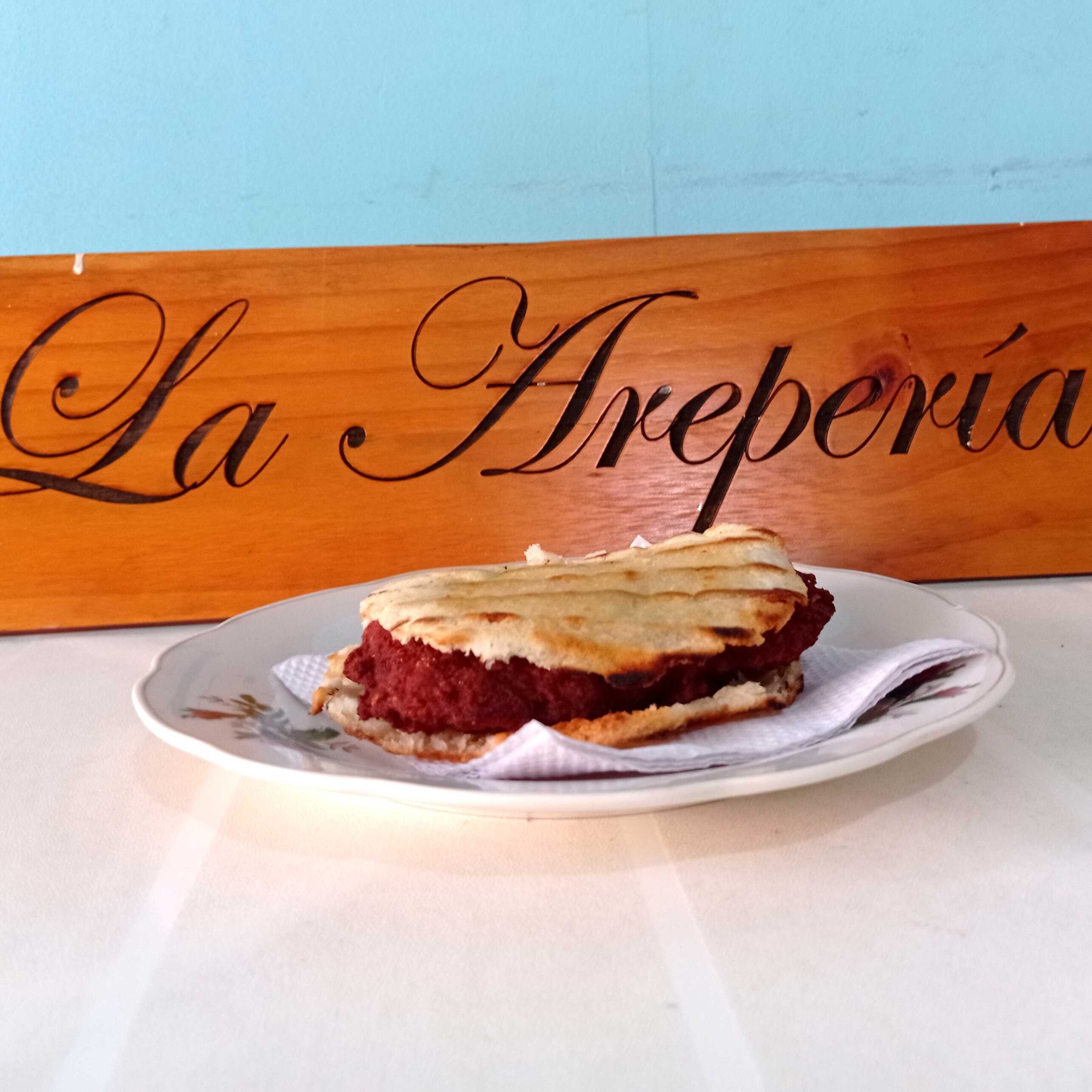 Arepa Hamburguesa De La Casa