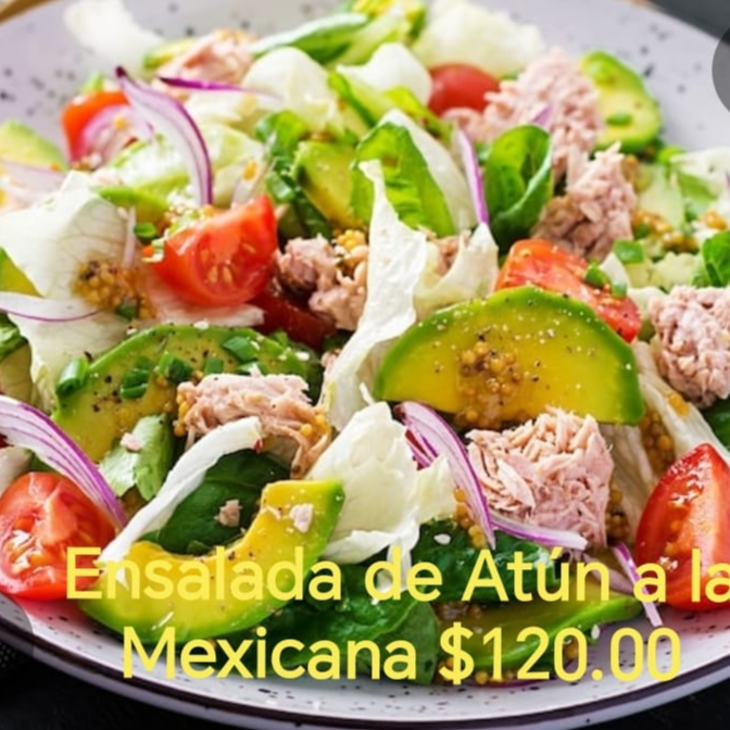 Ensalada de Atún a la Mexicana