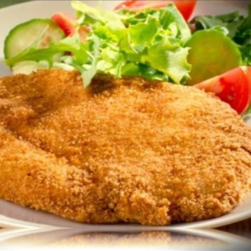 PECHUGA EMPANIZADA CON PAPAS
