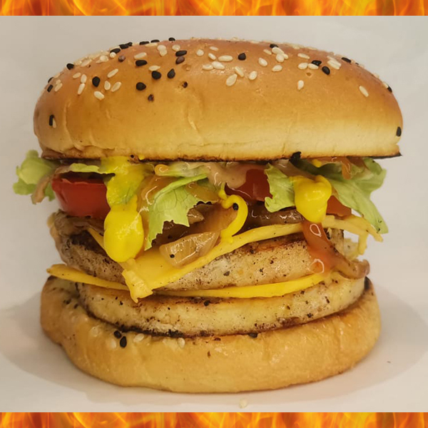 Hamburguesa de Pollo Doble