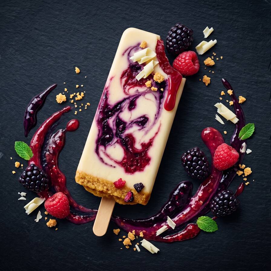 Paleta de Cheesecake