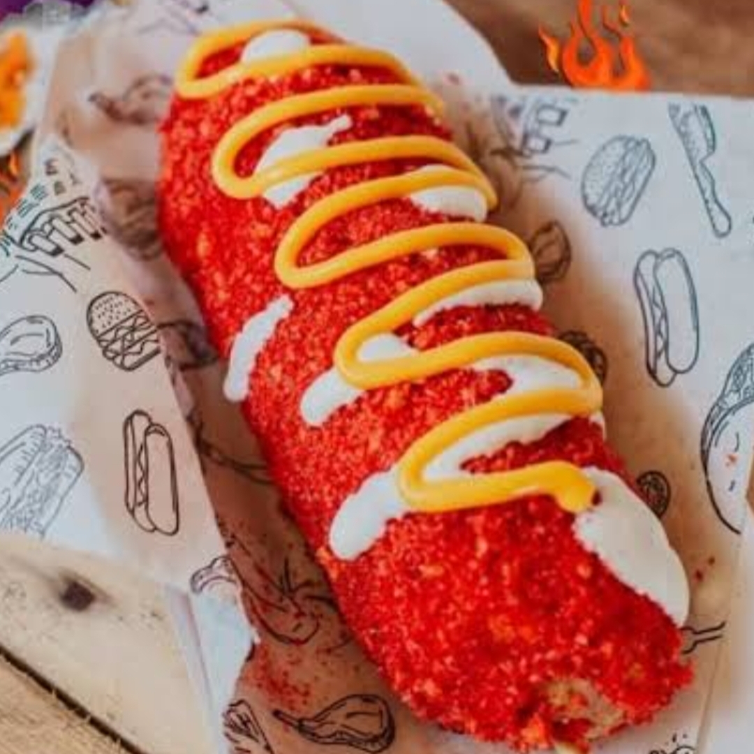 Banderilla Coreana Mixta con Cheto Flamin Hot