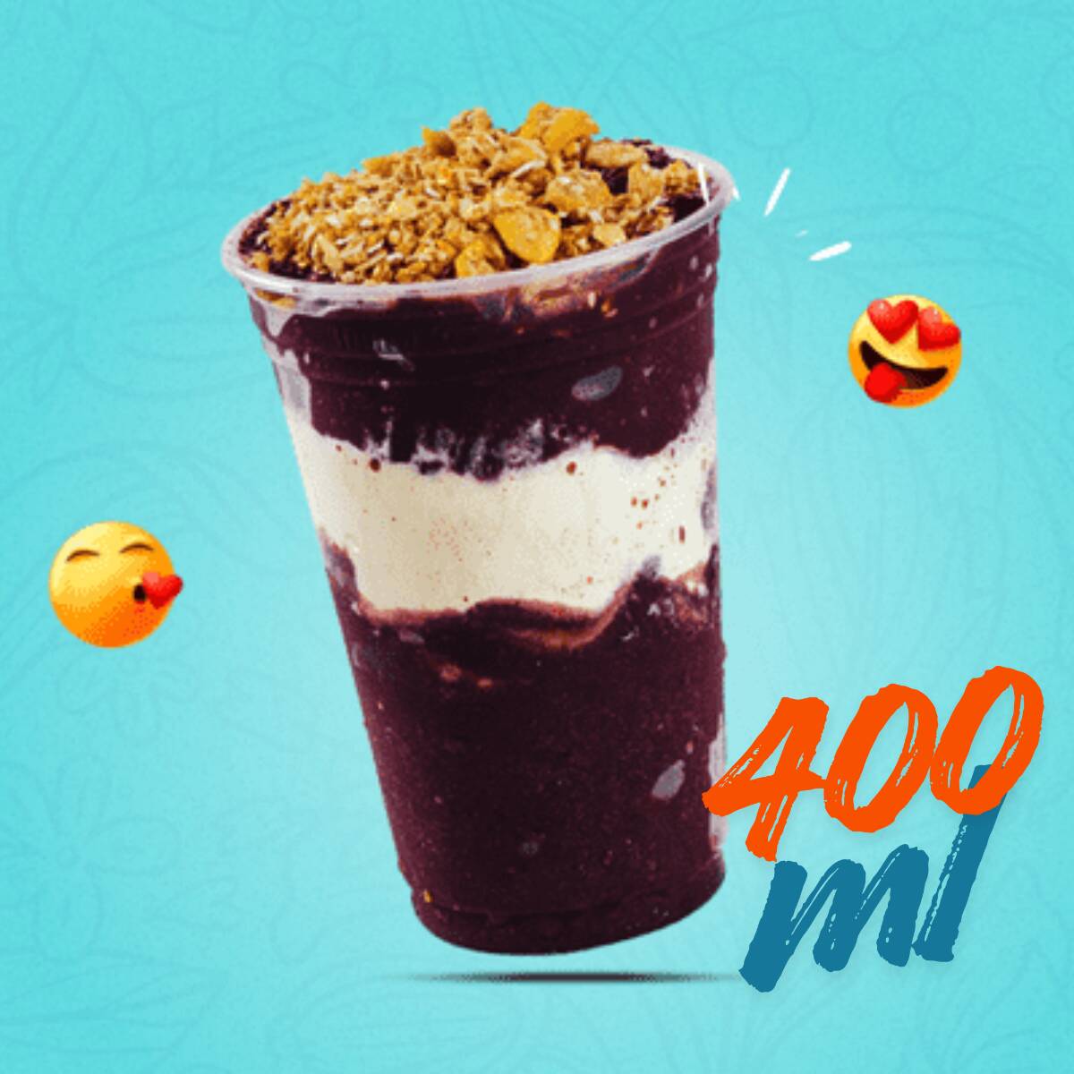 Delicia de açaí. escolha um grupo de adicionais e tenha a melhor experiência em açaí de Goiás