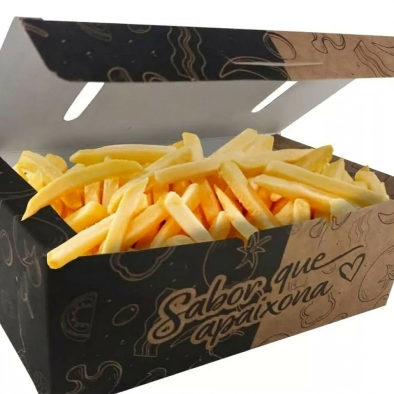 Simplesmente irresistível! Batatas douradinhas por fora, macias por dentro e fritas na medida certa para garantir aquela crocância perfeita. O acompanhamento ideal para qualquer momento! Peça agora e aproveite essa delícia!