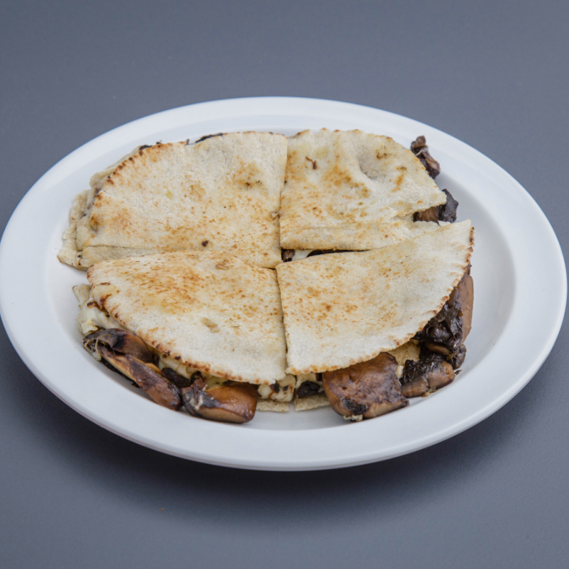 Pita / Champiñones Portobello (queso vegano)