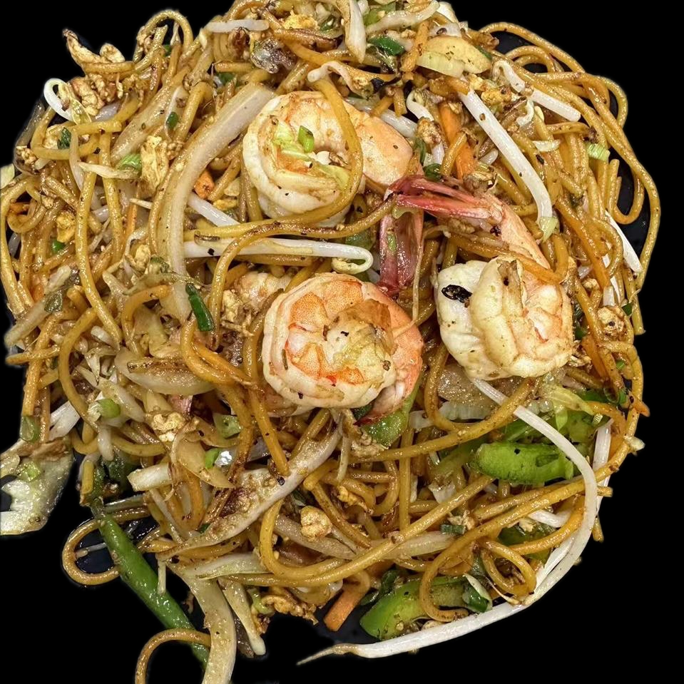 Chow Mein De Camarón