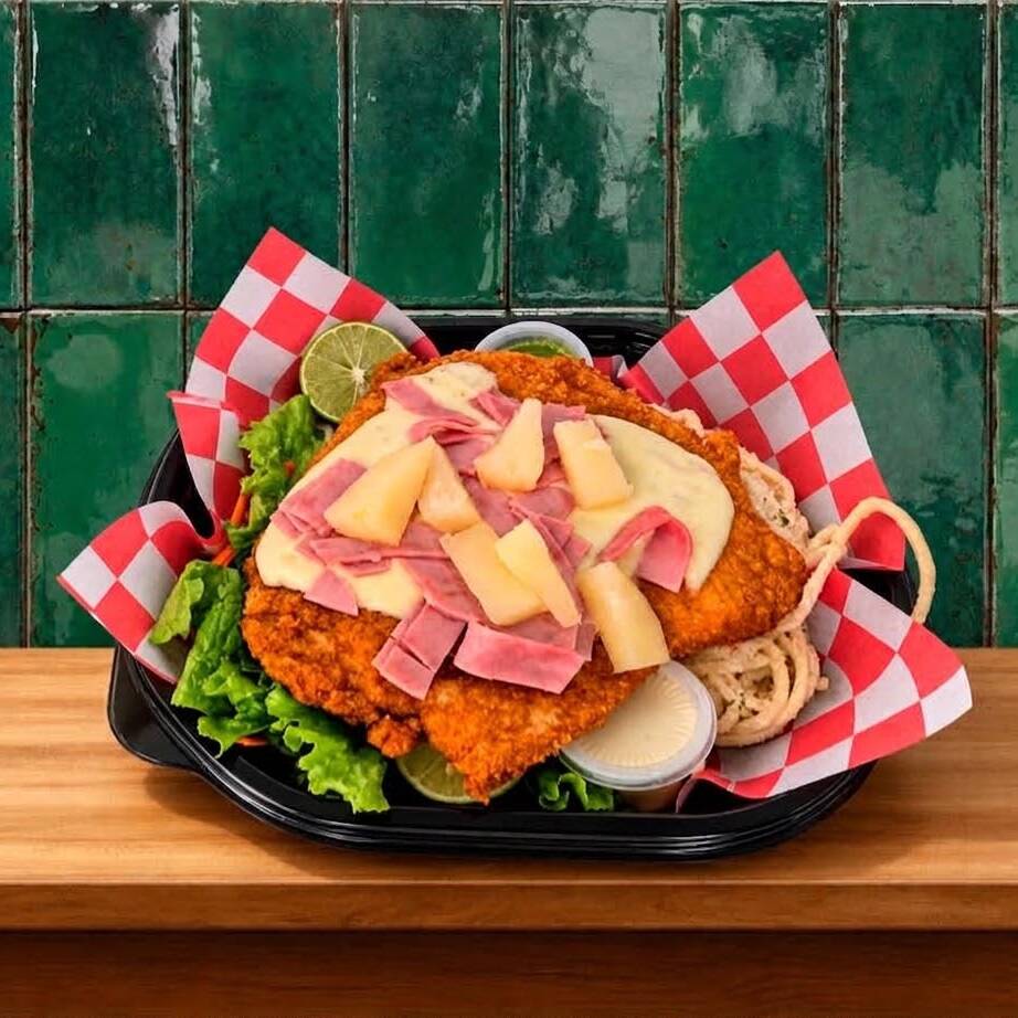 Milanesa Hawaiana