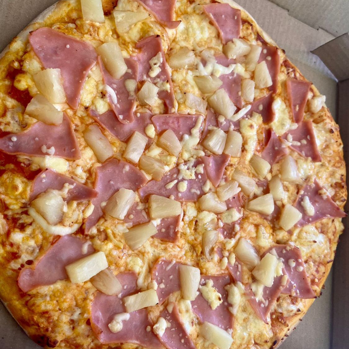 Pizza Hawaiana Familiar 16"
