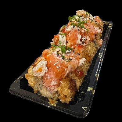 arroz salmao grelhado e creanchesse e cebolinha