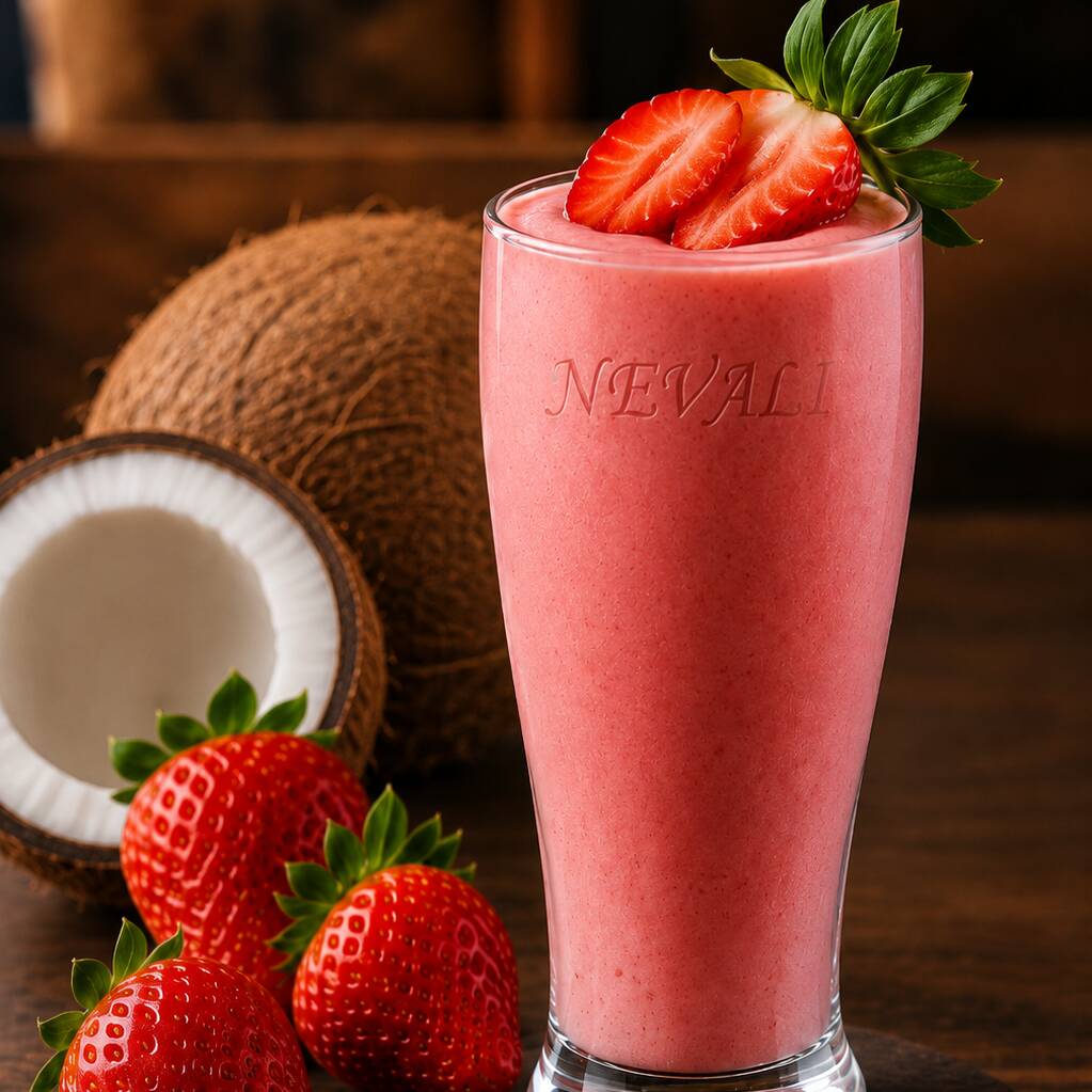 🍓🥥 Smoothie Fresa Coco Tropical