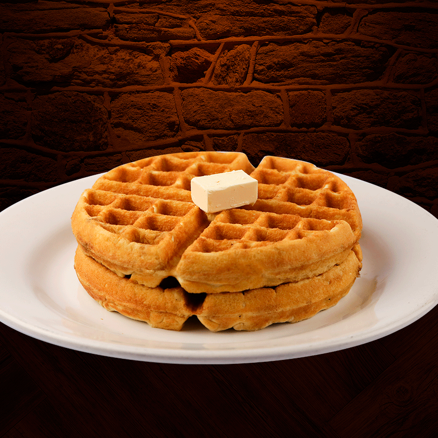 Waffle Tradicional 2 Pz