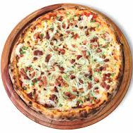 calabresa moida suculenta, cebola na medida certa e o queijo dourado para um sabor toscano tradicional.