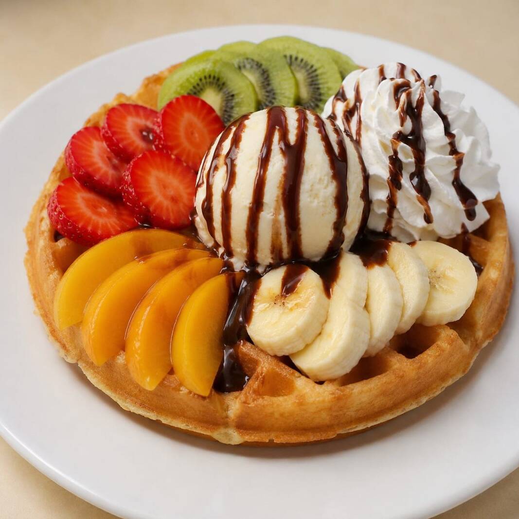 Arma tu waffle