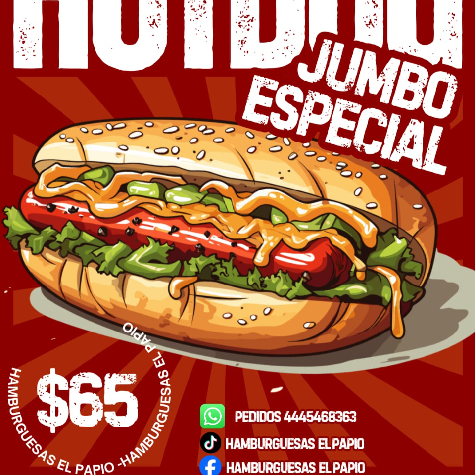 Hotdogs Jumbo Especial
