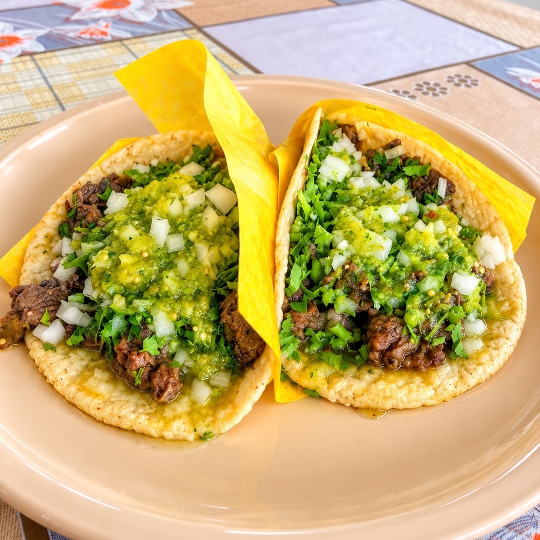 2X1 TACOS DE CABEZA SOLO LUNES