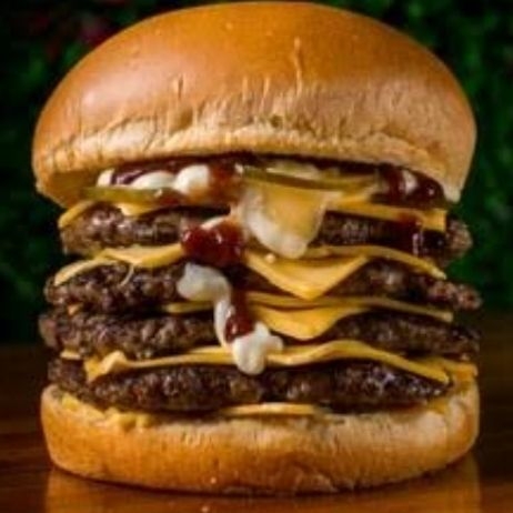 HAMBURGUESA CUADRUPLE BASICA