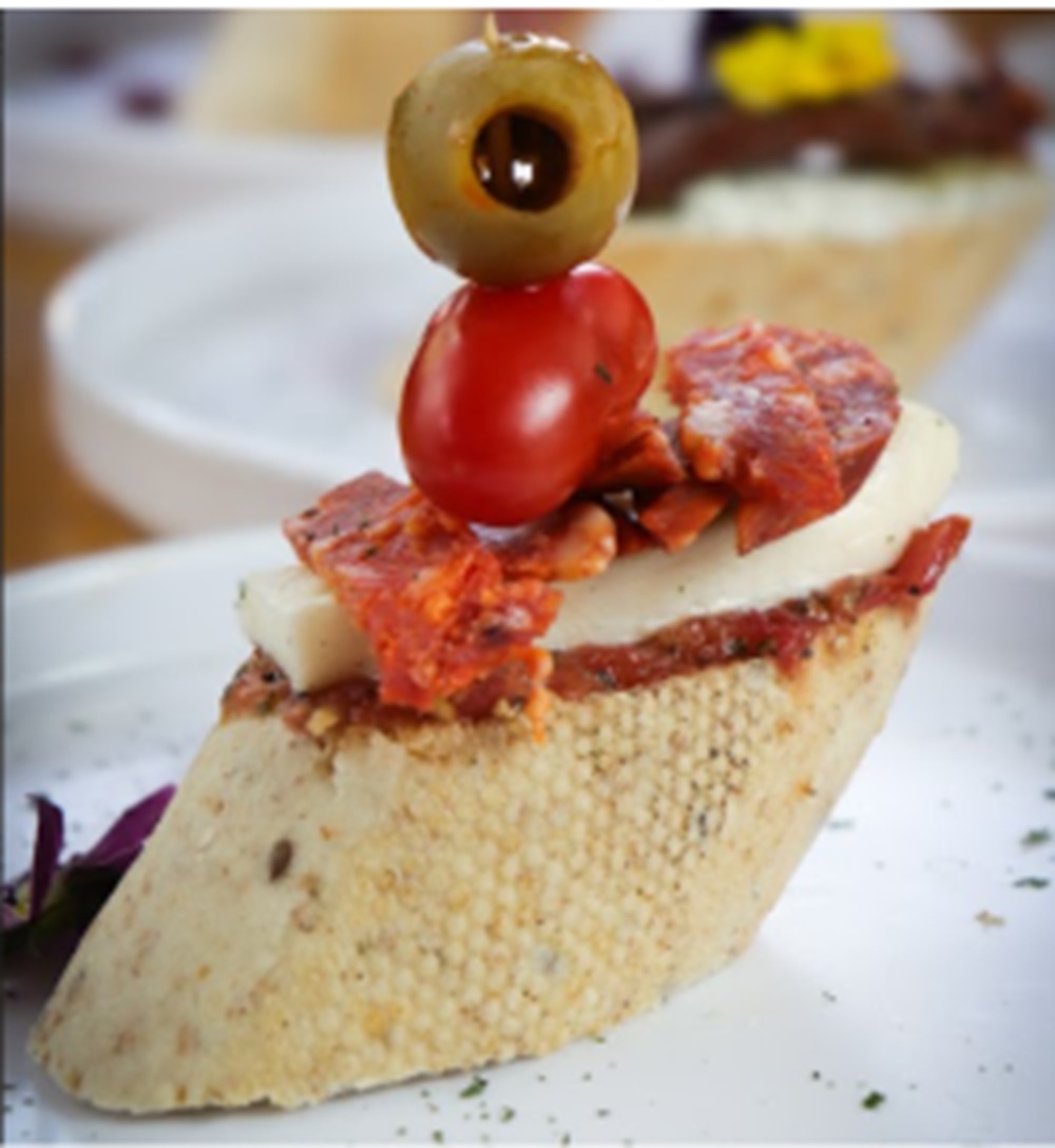 Tapa Chorizo salamanca con mozarella