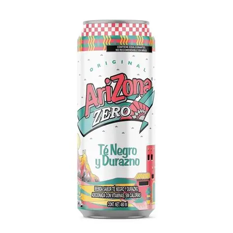 AriZona Zero Té Negro y Durazno 460ml